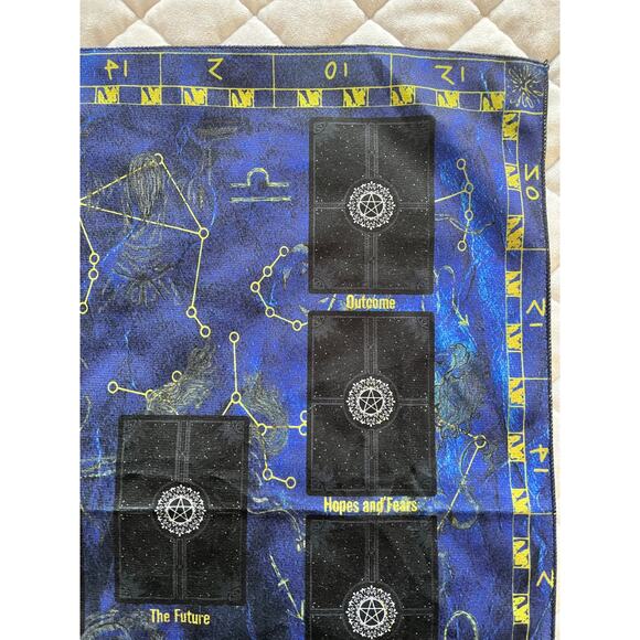 Celtic Cross Tarot Spread Altar Reading Cloth - Picture 7 of 10